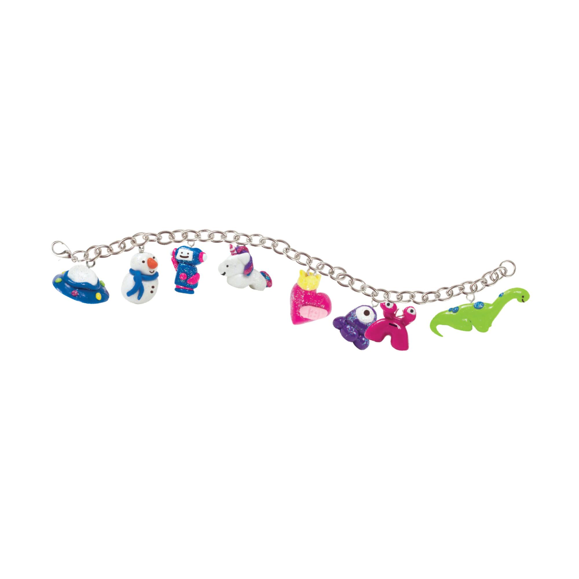 Klutz® Make Glitter Clay Charms Kit